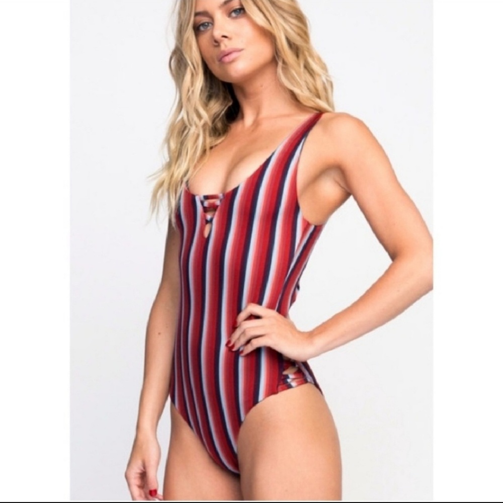 RVCA Striped Suit